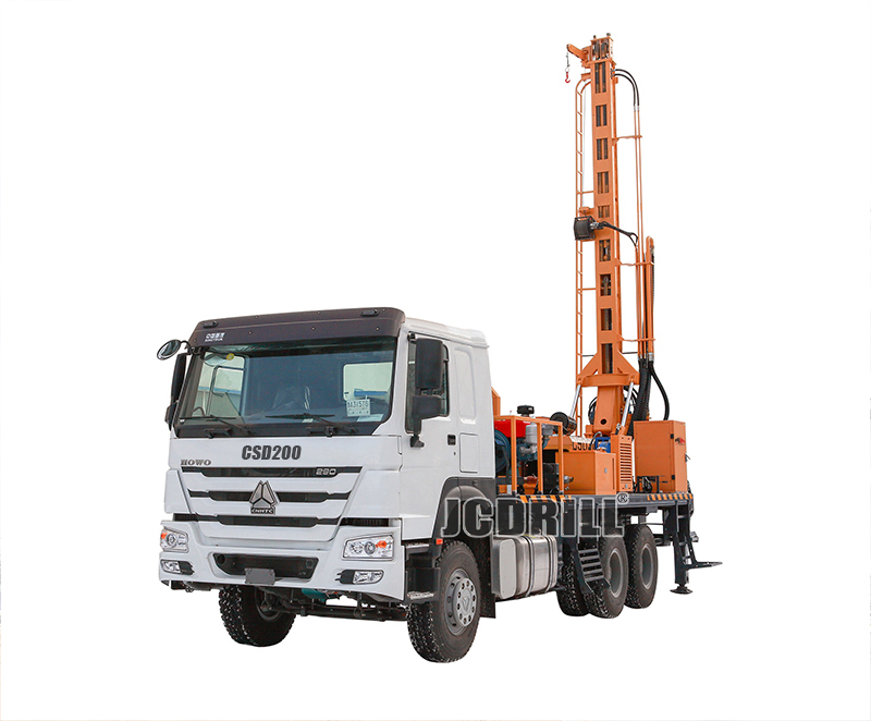 Truck Mounted Borehole Water Well Drilling Rig Machine