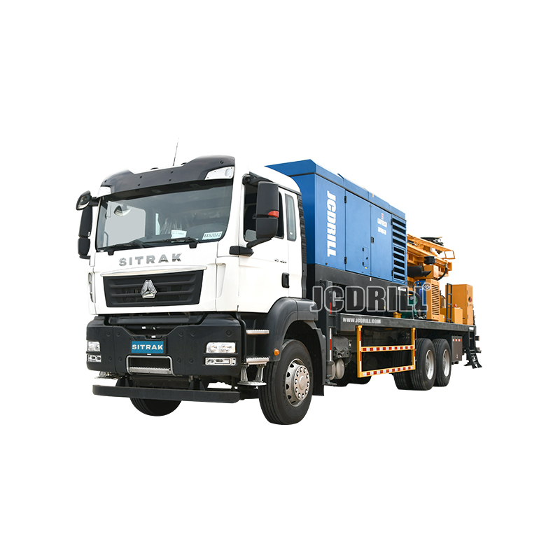 Hydraulic Pneumatic Truck Rotary Water Well Drilling Rig