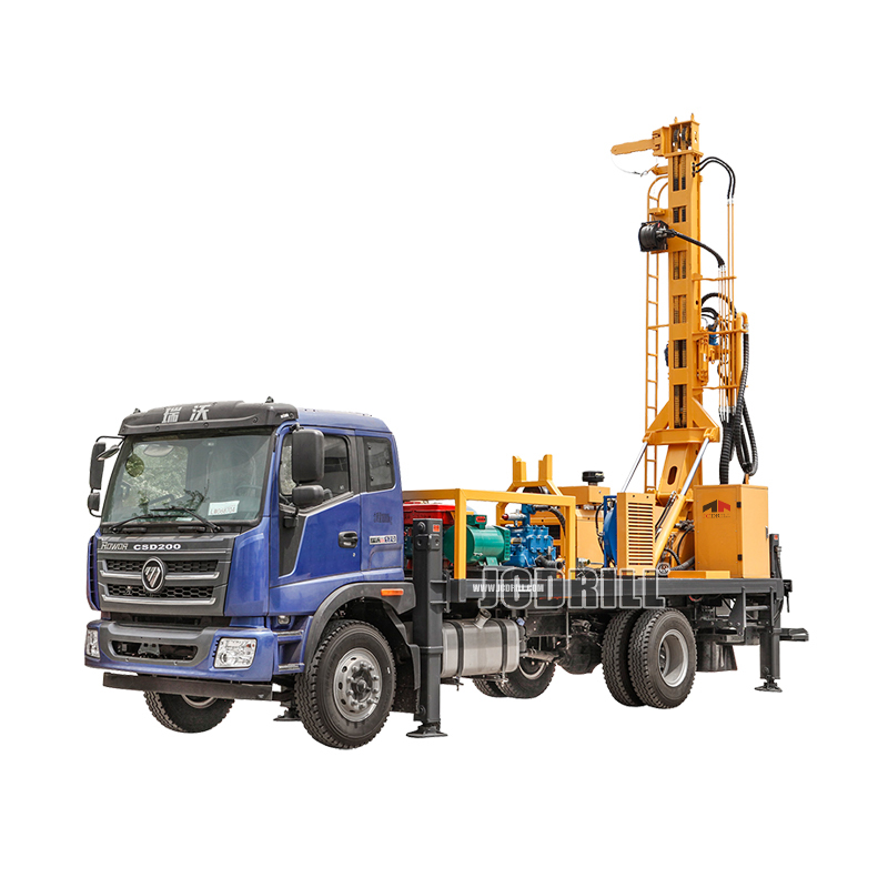 Truck Mounted Borehole Water Well Drilling Rig Machine