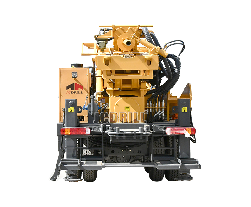 Hydraulic Pneumatic Truck Water Well Bore Hole Drilling Rig for 1000m