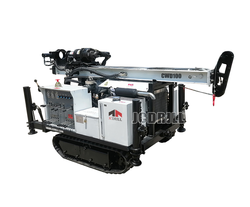 CWD100 Crawler Moving Multi-Functional Water Well Drilling Rig