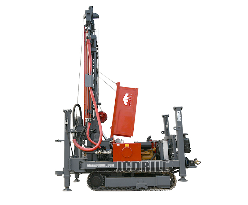 CWD400 Easy to Operate  Diesel Crawler Water Well Drilling Rig