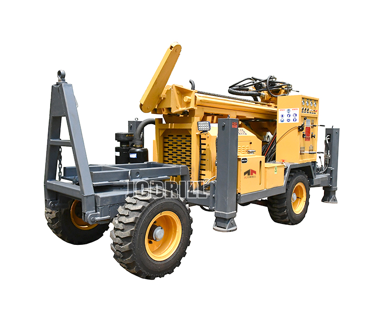 TWD400B Trailer-Mounted Portable Water Well Drilling Machine