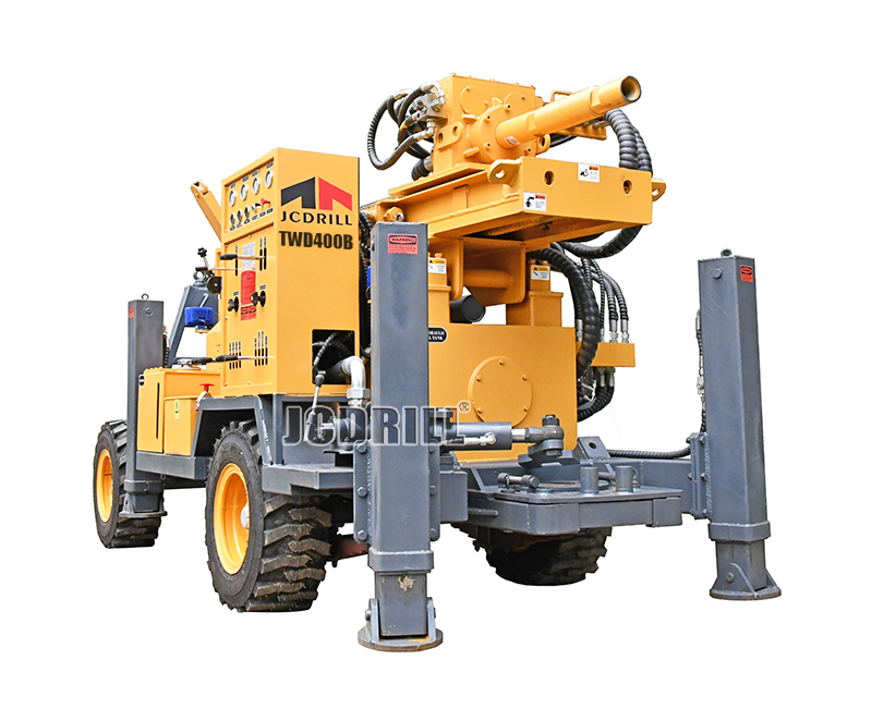 TWD400B Trailer-Mounted Portable Water Well Drilling Machine