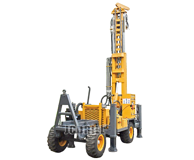 TWD400B Trailer-Mounted Portable Water Well Drilling Machine