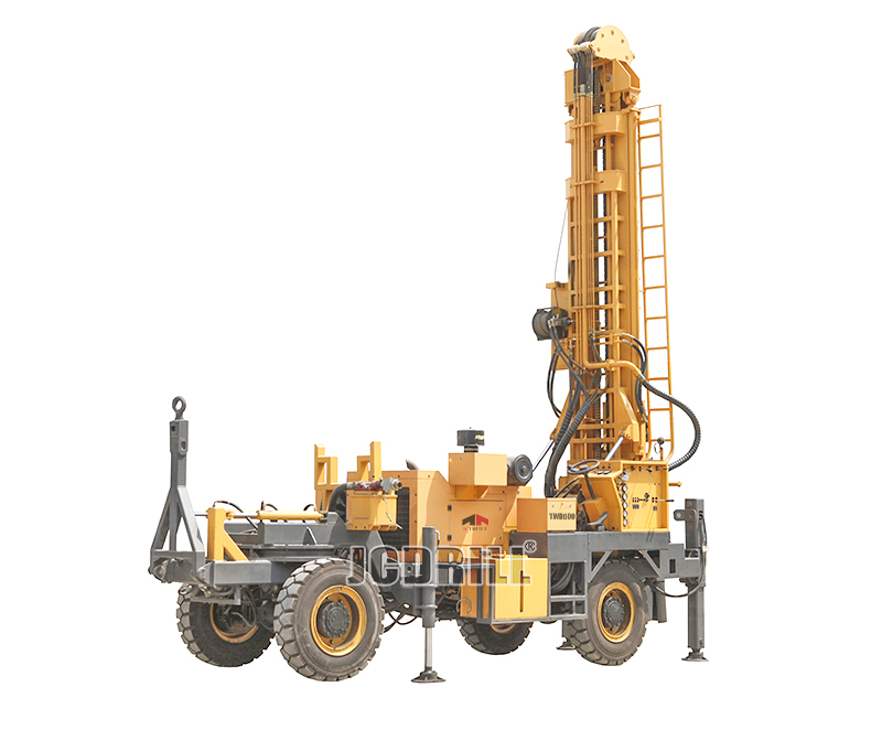 TWD600 Hydraulic  Trailer Water Borehole Drill Machine