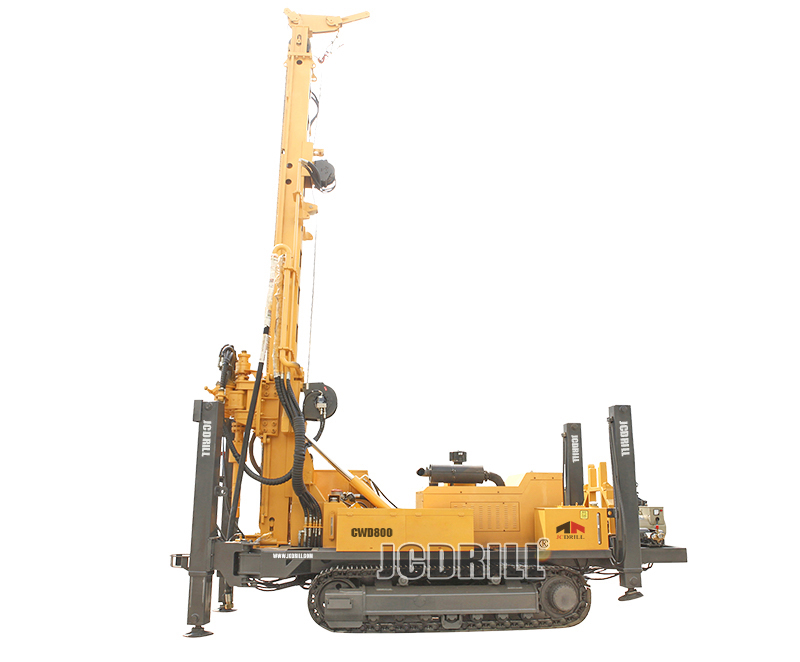 CWD800 Borehole Hydraulic Crawler Water Drilling Machine