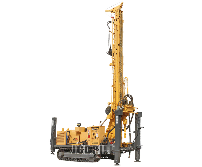 CWD800 Borehole Hydraulic Crawler Water Drilling Machine