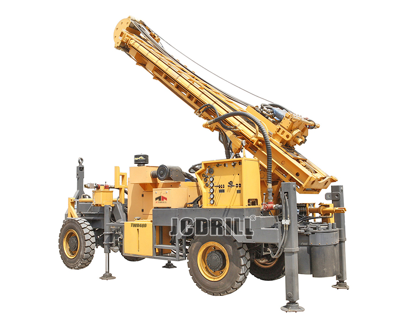 TWD400 Trailer-Mounted Portable Water Well Drilling Machine