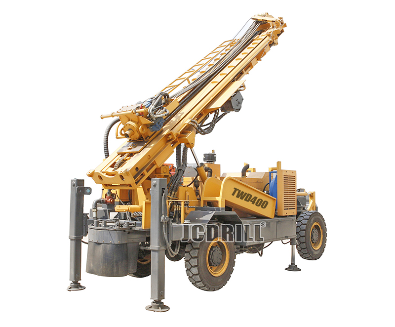 TWD400 Trailer-Mounted Portable Water Well Drilling Machine