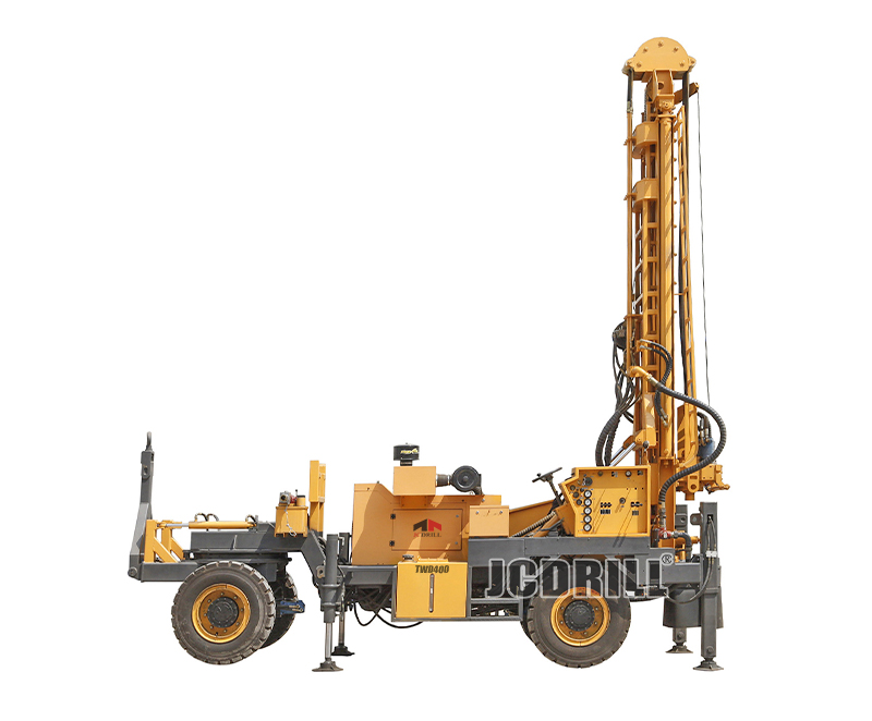 TWD400 Trailer-Mounted Portable Water Well Drilling Machine