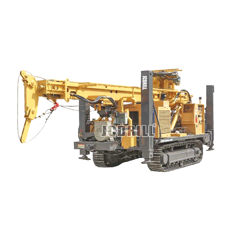 CWD1200 Rotary Borehole Crawler Water Well Drilling Rig