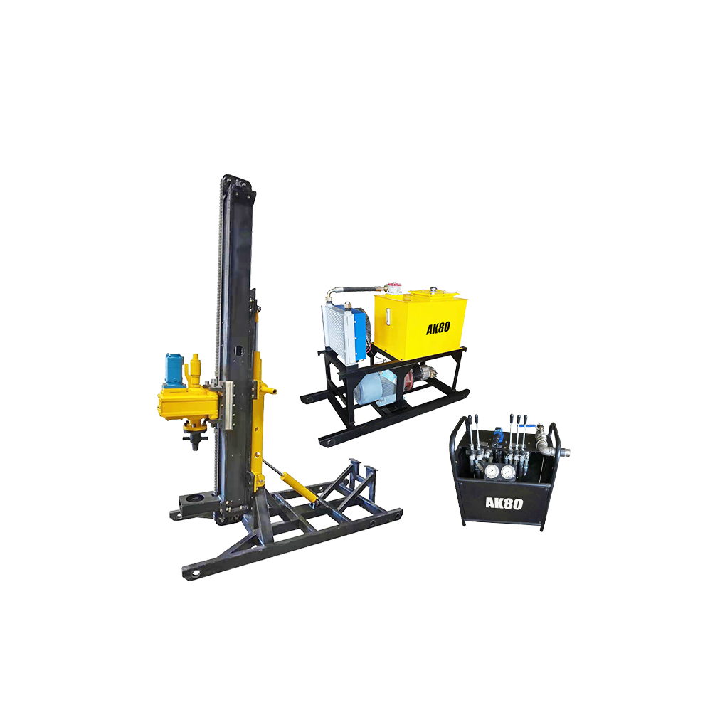 AK50 Electric/Engine Power Anchor Drilling Rig