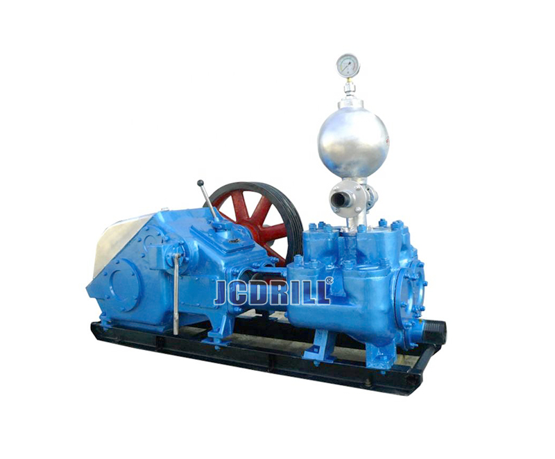 BW850-2 Triplex Piston Mud Pump for 600m deep borehole drilling