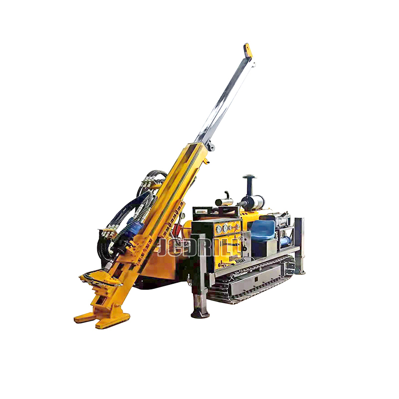 JCD400 Diamond core drilling mining rig for ore sample Full Hydraulic Portable Drilling Rig