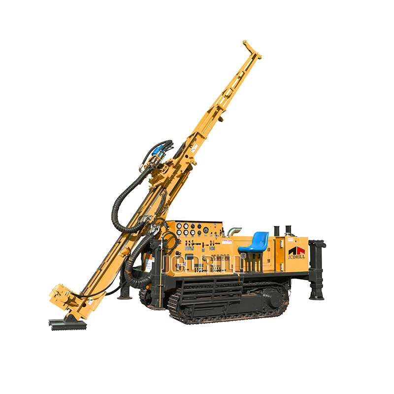 JCD600 Full Hydraulic Crawler Mounted Diamond Borehole Core Mining Drilling Rig Machine