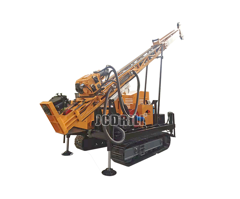 JCD400 Diamond core drilling mining rig for ore sample Full Hydraulic Portable Drilling Rig