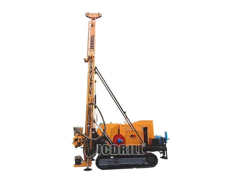 JCD400 Diamond core drilling mining rig for ore sample Full Hydraulic Portable Drilling Rig