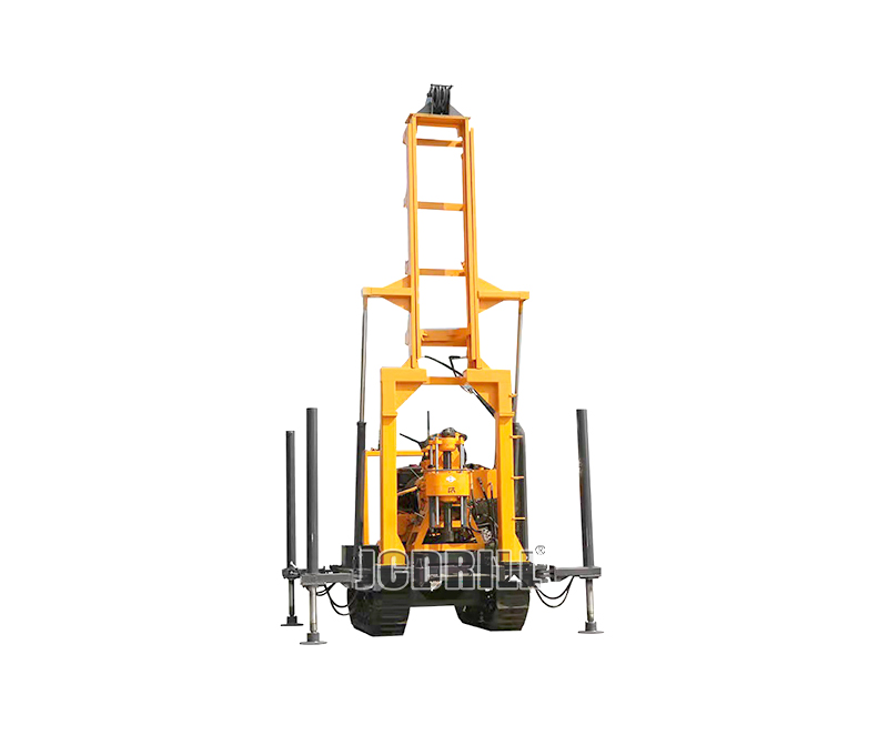 JXY200L Crawler Vertical Spline Water Well / Core Drilling Rig