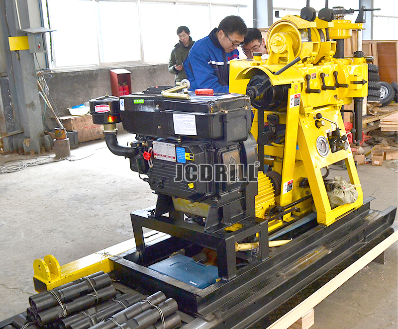 JXY180 Trailer Borehole Core Drilling Machine for Sale