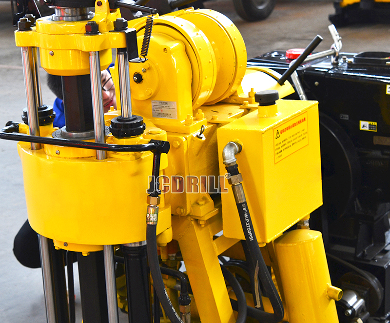 JXY180 Trailer Borehole Core Drilling Machine for Sale