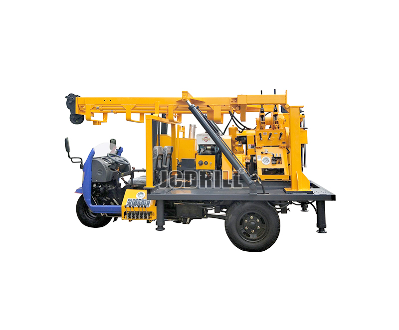 JXY400C Hydraulic Spindle Core/Water Well Drilling Machine Three Wheel Vehicle