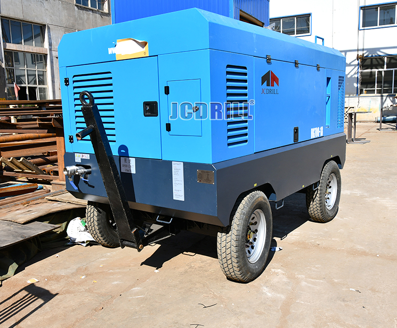 Mining Drilling Air Compressor portable screw air compressor for water well and rock drilling