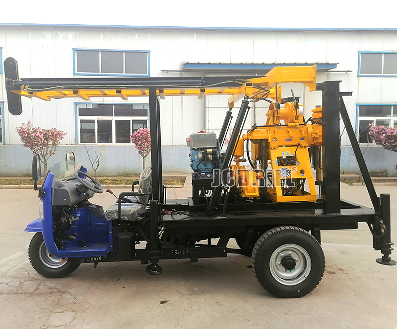 JXY200C Three Wheel Vehicle Mounted Hydraulic Spindle Core Drilling Machine
