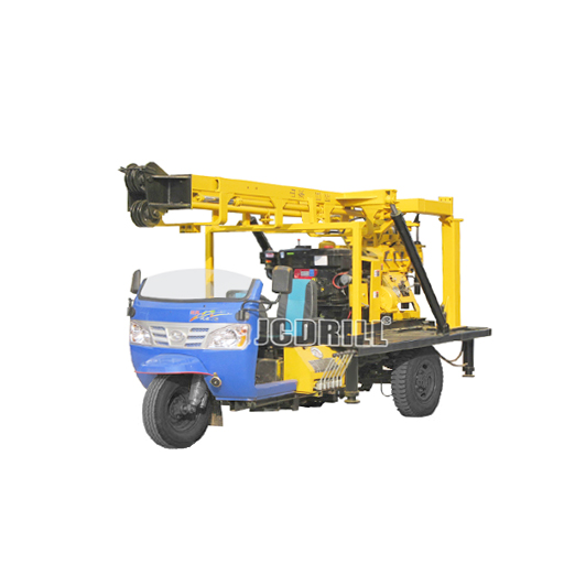 JXY400C Hydraulic Spindle Core/Water Well Drilling Machine Three Wheel Vehicle