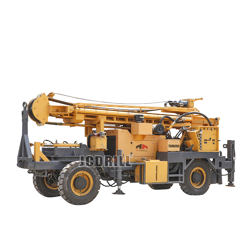 TWD600 Hydraulic  Trailer Water Borehole Drill Machine