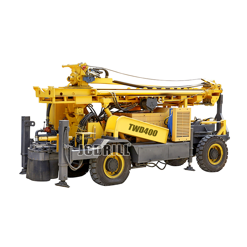 TWD400 Trailer-Mounted Portable Water Well Drilling Machine