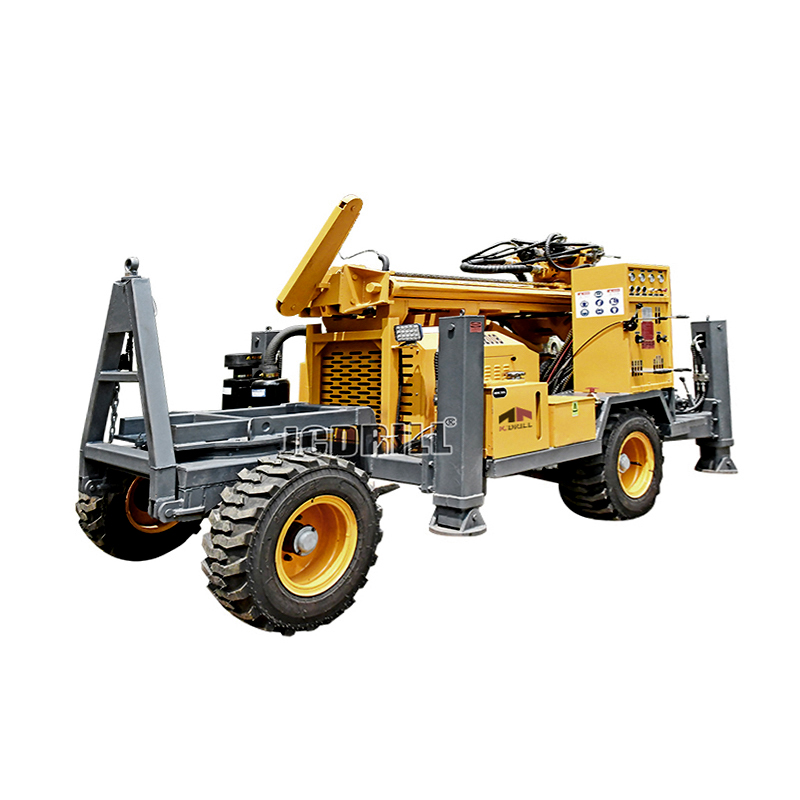 TWD400B Trailer-Mounted Portable Water Well Drilling Machine