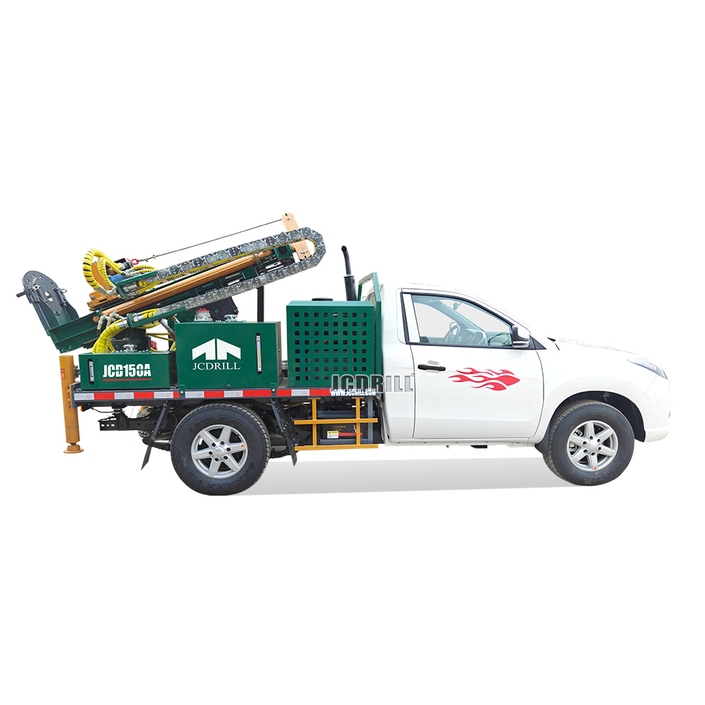 JCD150A Hydraulic Soil Sampling Drilling Rig Exploration Auger Core Drill Machine