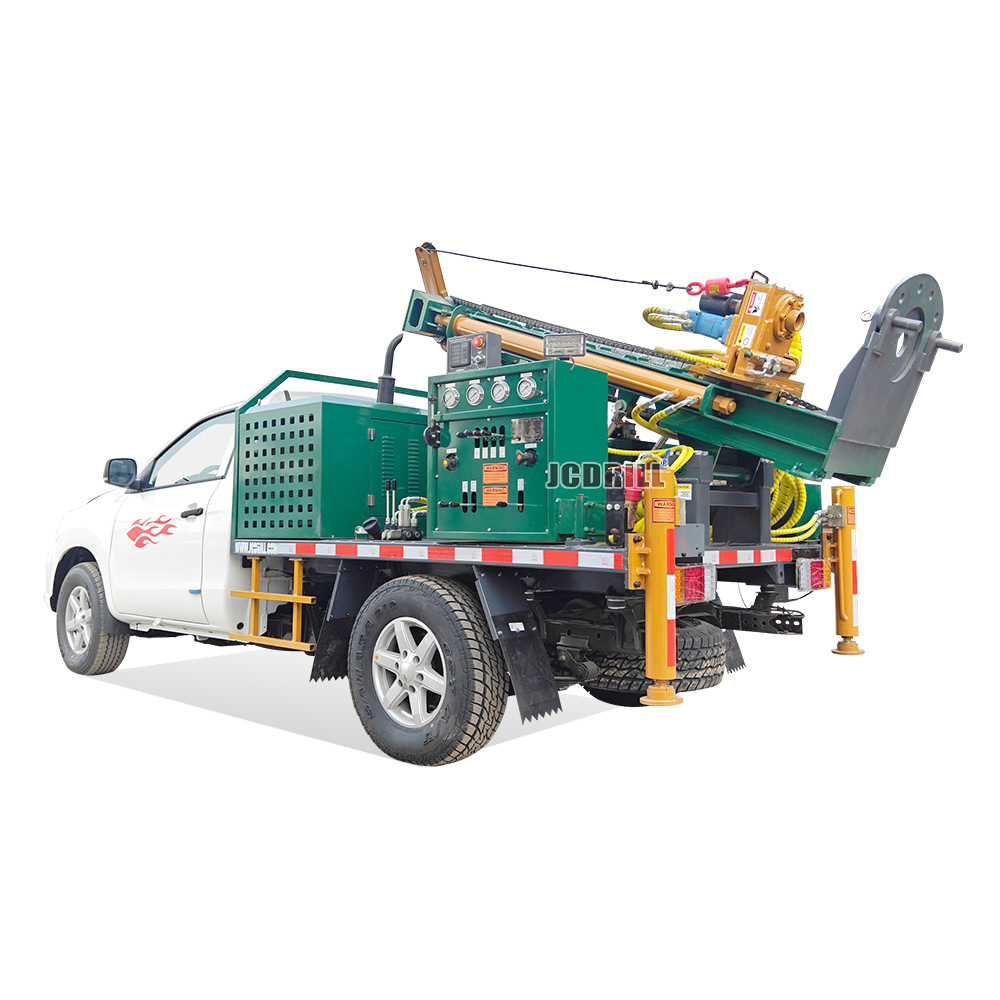 JCD150A Hydraulic Soil Sampling Drilling Rig Exploration Auger Core Drill Machine