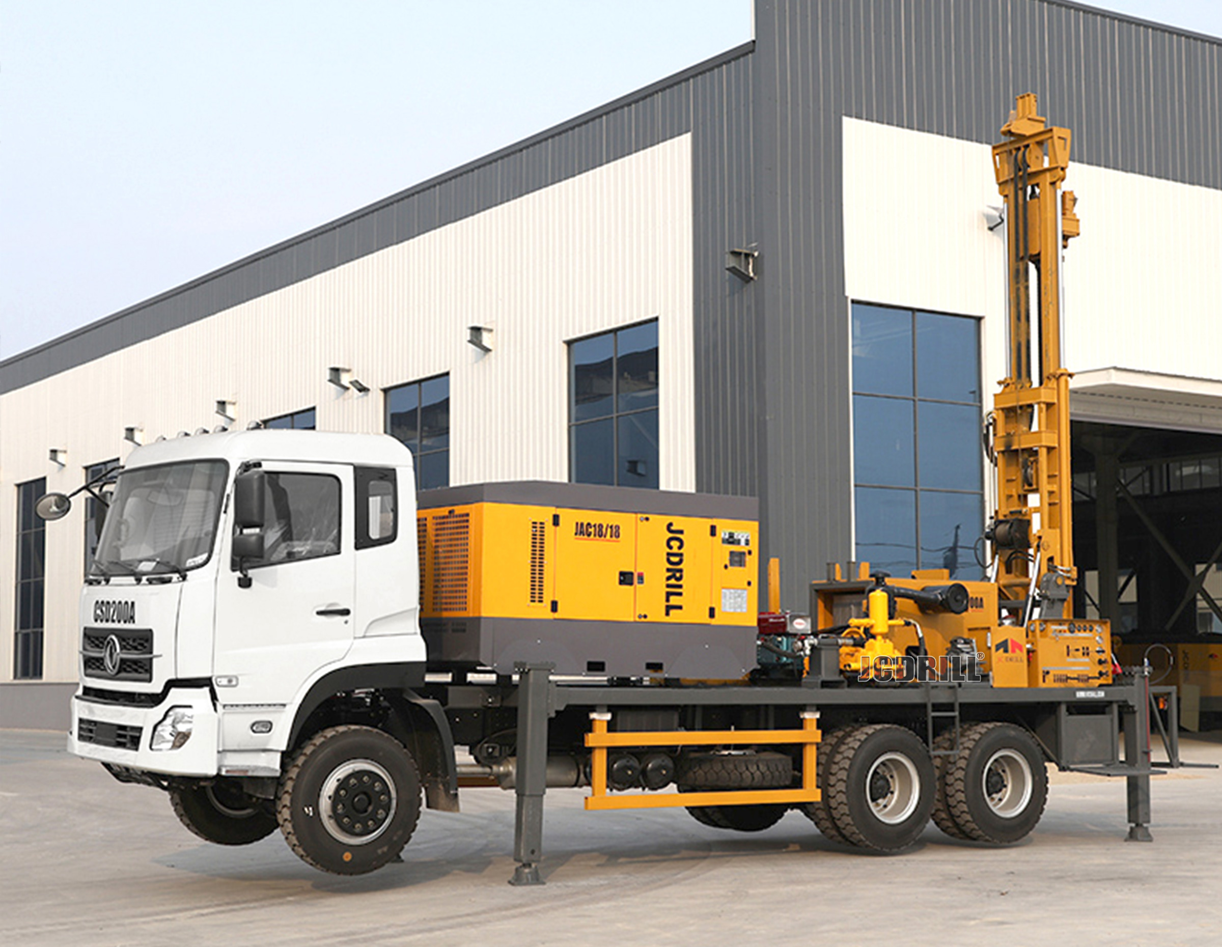 CSD200A: A High-Efficiency, Multi-Functional Water Well Drilling Rig