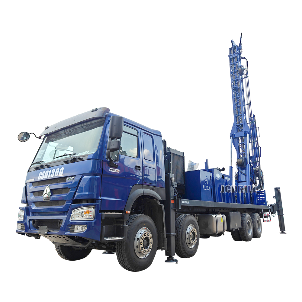 Truck Mounted Borehole DTH Rotary Hydraulic Water Well Drilling Rig