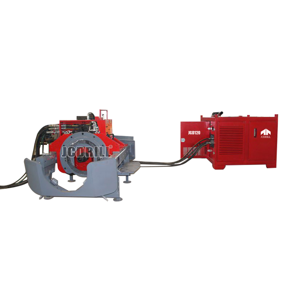 JGD120S  Guided Auger Boring Pipe Jacking Drill Rig