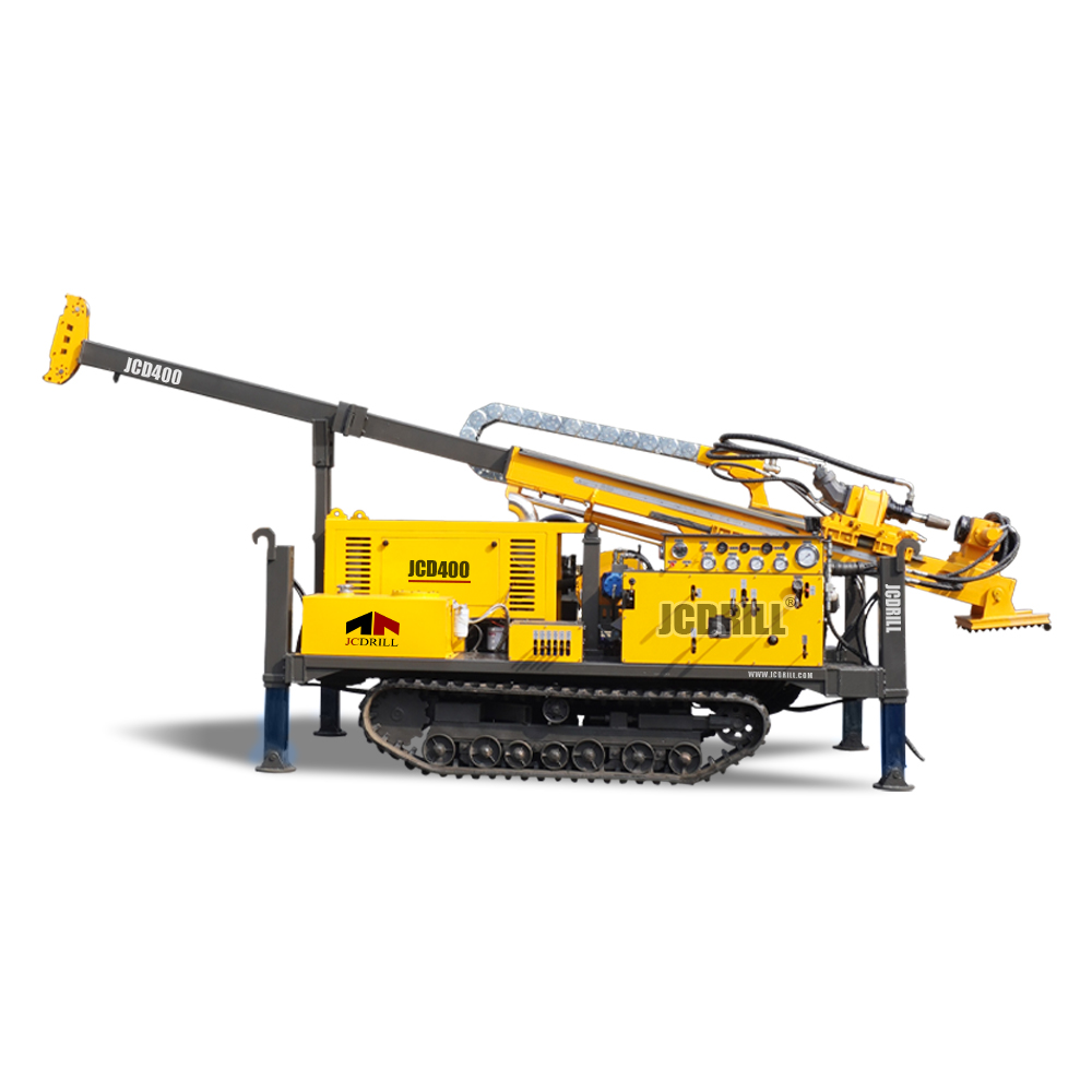 JCD400 Diamond core drilling mining rig for ore sample Full Hydraulic Portable Drilling Rig
