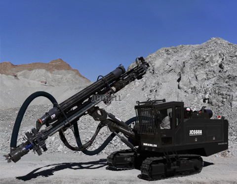 JCDRILL JC660A Integrated DTH Rock Blasting Drill Rig