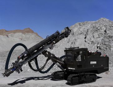 JCDRILL JC660A Integrated DTH Rock Blasting Drill Rig