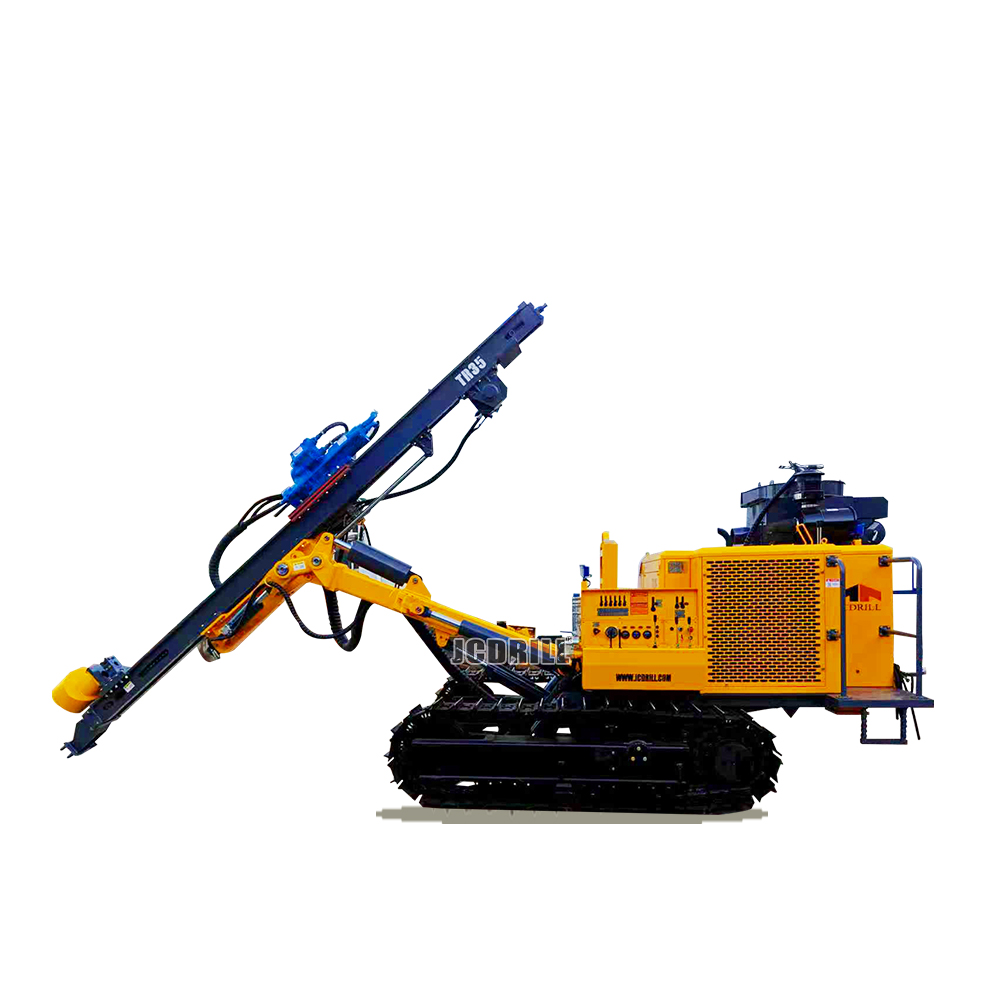 TR35 Crawler Semi-Hydraulic Top Hammer Rock Drilling Rig