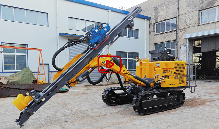 TR35 Crawler Semi-Hydraulic Top Hammer Rock Drilling Rig