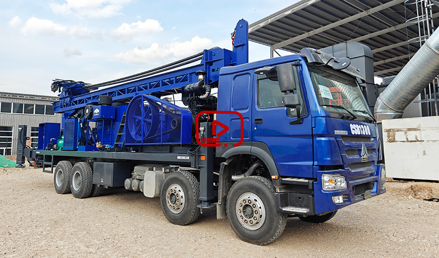 CSD1300 Truck-Mounted Water Well Drilling Rig
