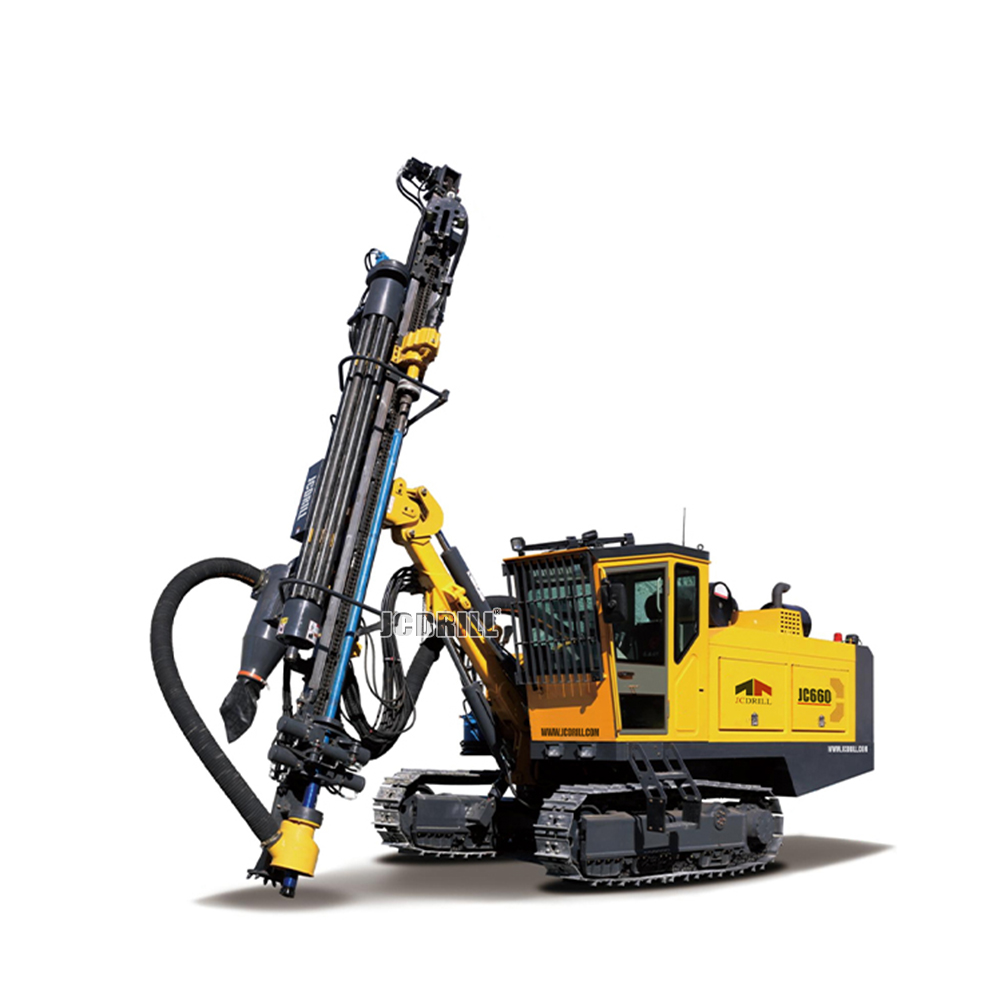 JC660 Integrated Hydraulic Rock DTH Drilling Rig