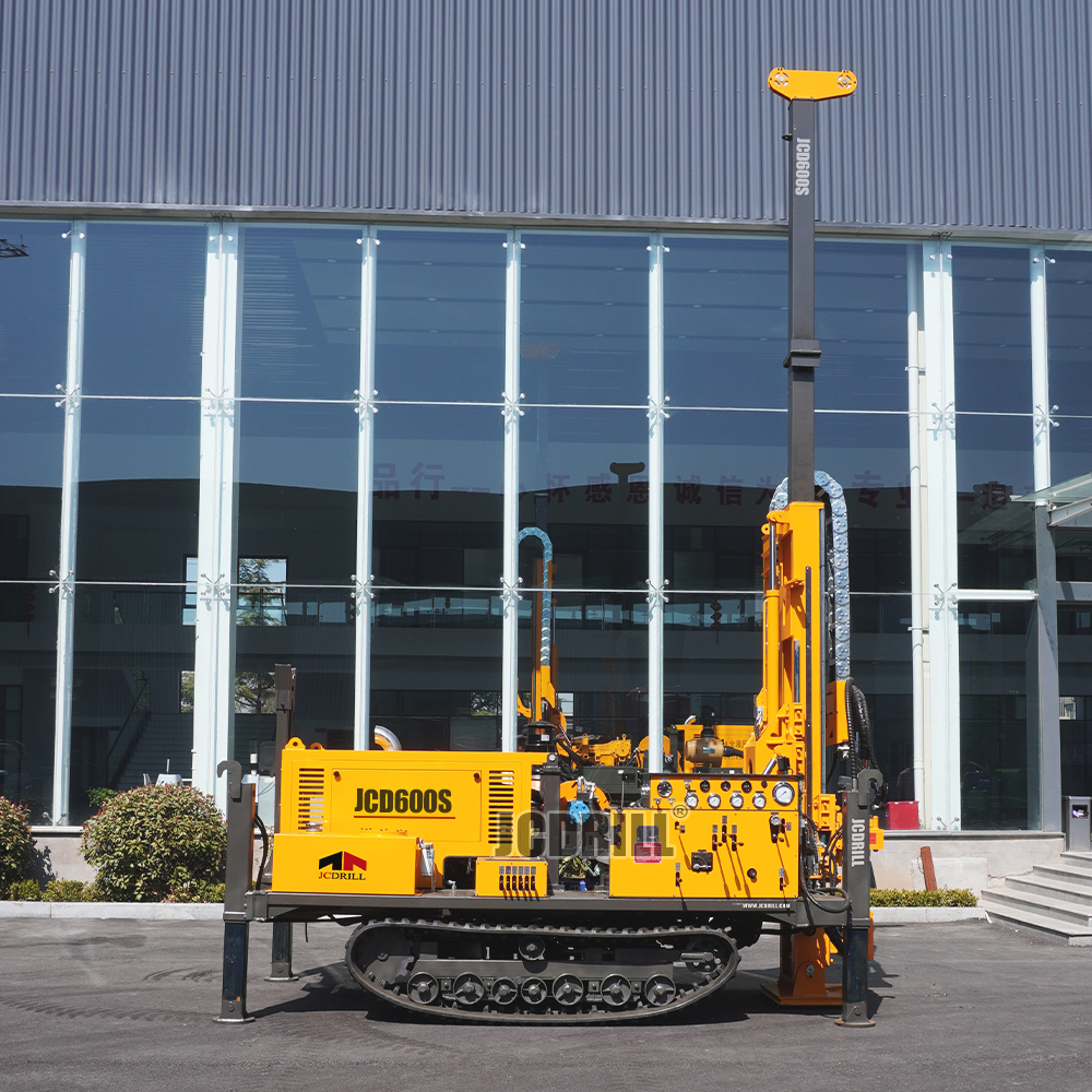 JCD600S Full Hydraulic Crawler Mounted Diamond Borehole Core Mining Drilling Rig Machine