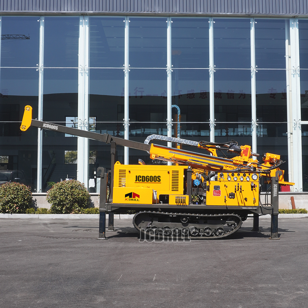 JCD600S Full Hydraulic Crawler Mounted Diamond Borehole Core Mining Drilling Rig Machine