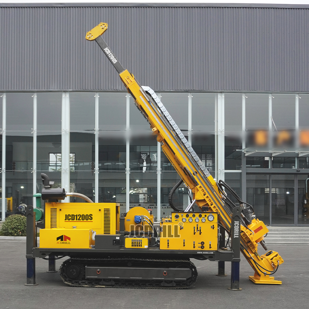 JCD1200S Core Drill Rig Hydraulic Borehole Drilling Equipment Geological Core Drilling Machine