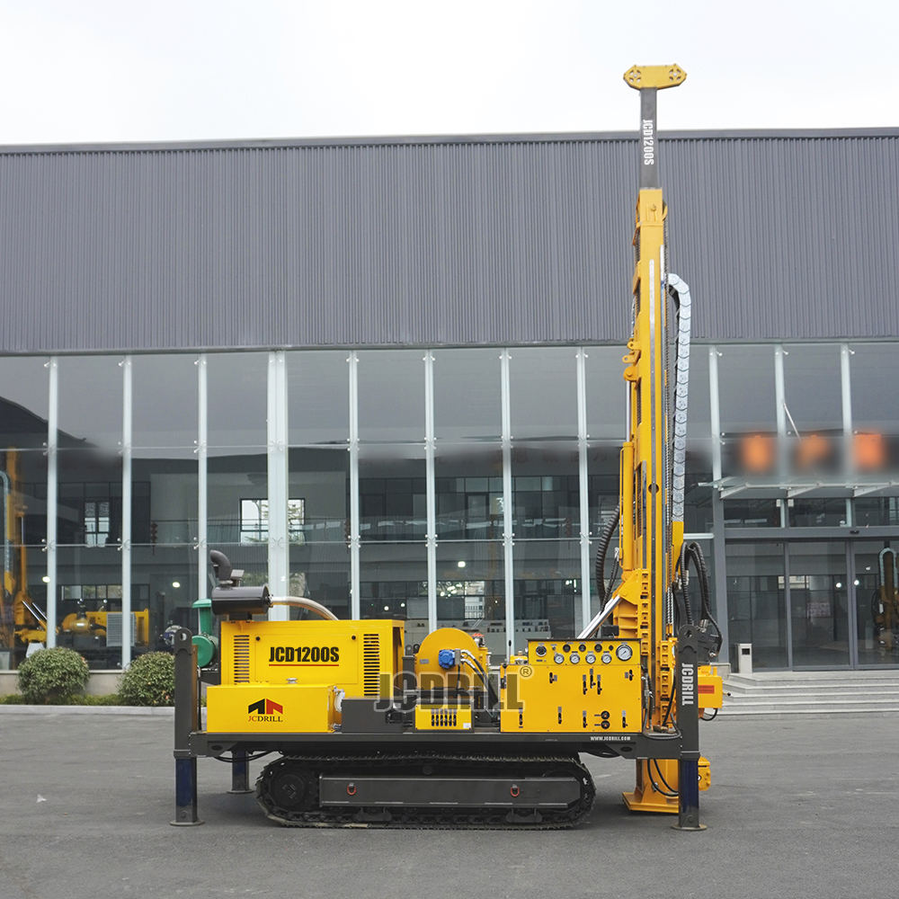 JCD1200S Core Drill Rig Hydraulic Borehole Drilling Equipment Geological Core Drilling Machine