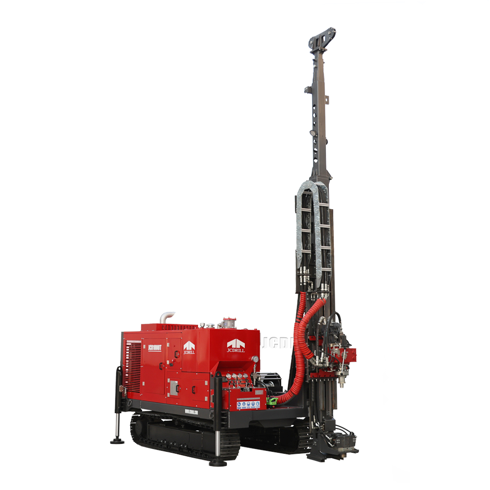 JCD1000T Hydraulic Crawler Mounted Diamond Core Mining Drilling Rig Mining Machine