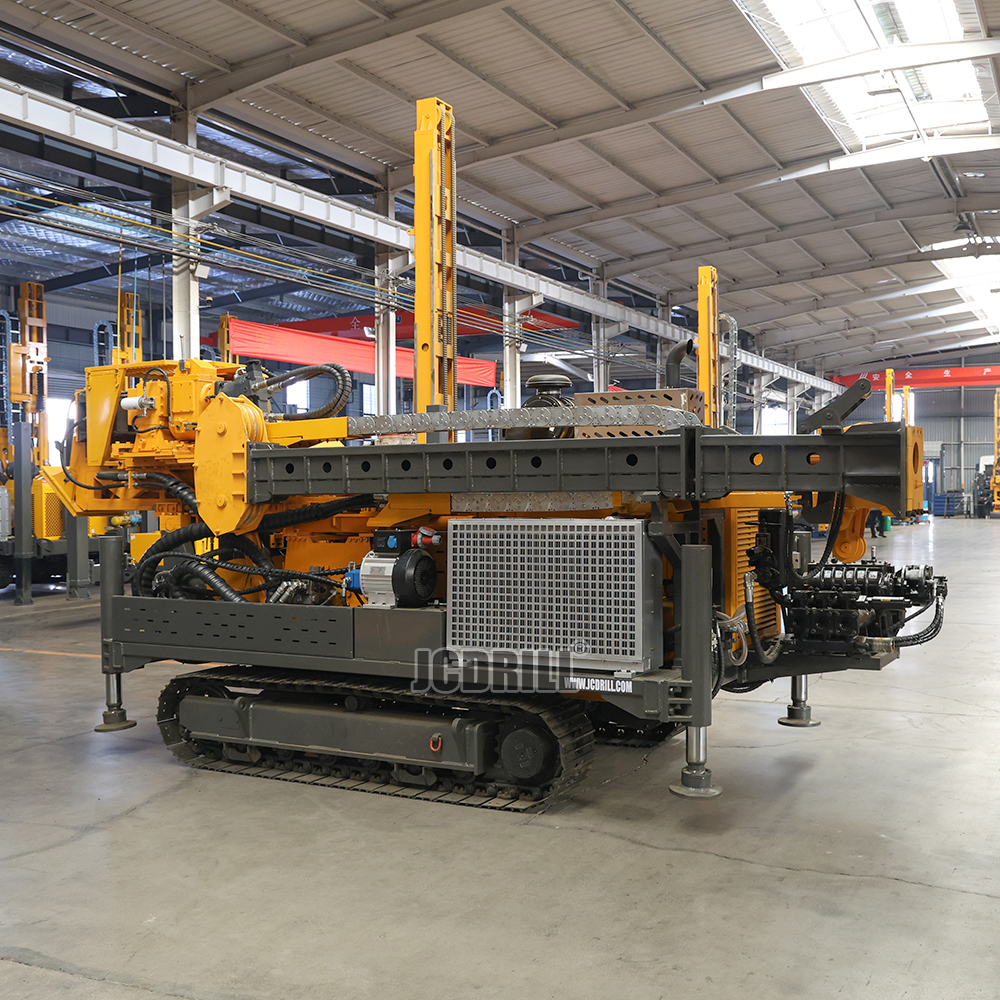 JCD2200S Full Hydraulic Core Fast Drilling Speed Rig Mineral Exploration for Slope and Straight Holes Drilling